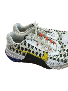 Nike Metcon 7 Women's 9 White Black Leopard Training Shoes DJ4312-074